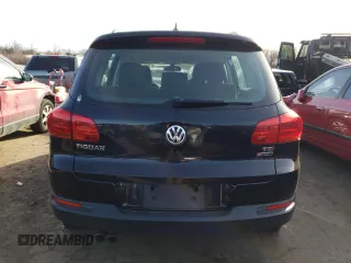 2016 Volkswagen Tiguan S with VIN WVGBV7AX7GW597813, listed as a Copart auction lot 88015075 with 73,544 mi miles and Salvage Title. Bid and sale history available at DreamBid. Image 6.