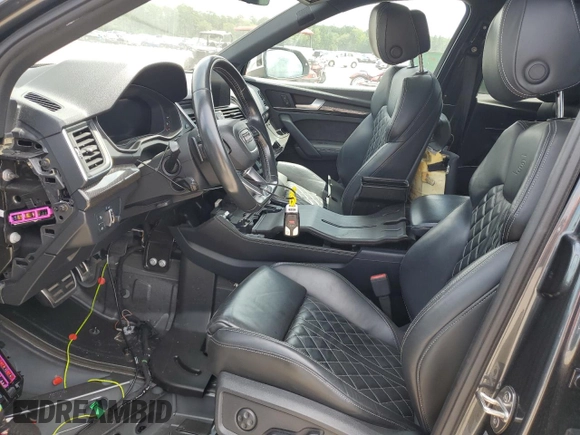2018 Audi SQ5 Premium Plus with VIN WA1A4AFY6J2084420, listed as a Copart auction lot 68726034 with Not Provided miles and Salvage Title. Bid and sale history available at DreamBid. Image 7.