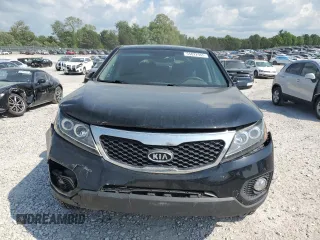 2012 Kia Sorento LX with VIN 5XYKT4A60CG233384, listed as a Copart auction lot 55022945 with 160,141 mi miles and Salvage Title. Bid and sale history available at DreamBid. Image 5.