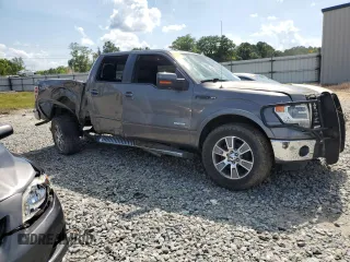 2014 Ford F-150 XL with VIN 1FTFW1ET7EFB81393, listed as a Copart auction lot 57052264 with 100,586 mi miles and Salvage title. Bid and sale history available at DreamBid. Image 4.