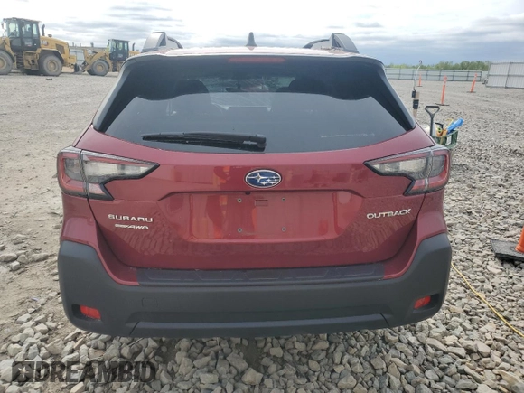 2024 Subaru Outback Premium с VIN 4S4BTAFC6R3170796, выставлен на аукционе Copart как лот 57801415 с пробегом 22 106 миль миль и Списание • Salvage title. История ставок и продаж доступна на DreamBid. Изображение 6.