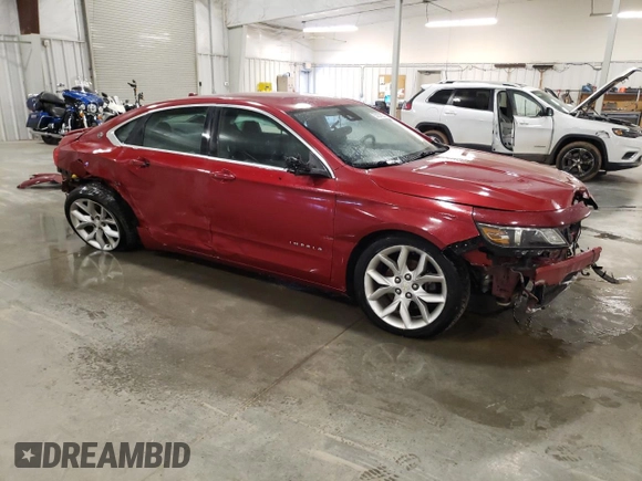 2014 Chevrolet Impala LT with VIN 2G1125S33E9159300, listed as a Copart auction lot 53057805 with 142,530 mi miles and Salvage Title. Bid and sale history available at DreamBid. Image 4.