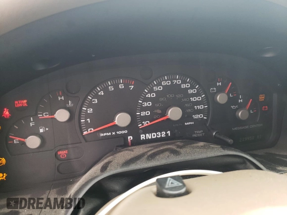 2003 Ford Explorer Eddie Bauer with VIN 1FMZU74K53UB95232, listed as a Copart auction lot 49914735 with 239,958 mi miles and Clean title. Bid and sale history available at DreamBid. Image 9.