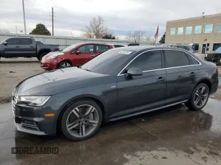 2018 Audi A4 Premium Plus with VIN WAUENAF48JA031948, listed as a Copart auction lot 48365765 with 51,051 mi miles and Salvage Title. Bid and sale history available at carsss.com. Image 1.