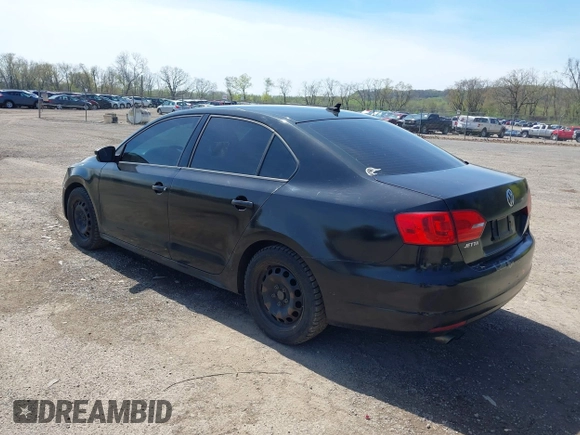 2014 Volkswagen Jetta Sedan SE w/Connectivity/Sunroof PZEV with VIN 3VWD17AJ0EM396110, listed as a IAAI auction lot 42089131 with 170,593 mi miles. Bid and sale history available at carsss.com. Image 3.