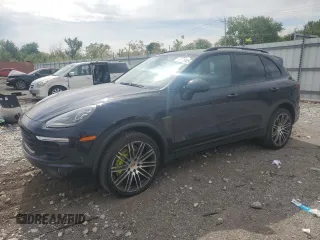2017 Porsche Cayenne S E-Hybrid with VIN WP1AE2A27HLA75174, listed as a Copart auction lot 58209005 with 95,565 mi miles and Clean title. Bid and sale history available at DreamBid. Image 1.