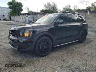 2024 Kia Telluride SX X-Line z VIN 5XYP5DGC1RG474540, wystawiony jako Copart lot #55872755 z przebiegiem 19 052 mil mil oraz Szkoda całkowita • Salvage title. Historia ofert i sprzedaży dostępna na DreamBid. Obrazek 1.