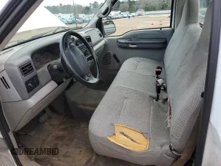 2001 Ford F-250 XL with VIN 1FTNF20L61EB61984, listed as a Copart auction lot 41397135 with 156,815 mi miles and Salvage title. Bid and sale history available at DreamBid. Image 7.