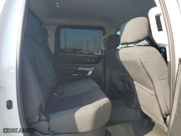 2023 Toyota Tundra 4WD SR5 with VIN 5TFLA5DB8PX117121, listed as a Copart auction lot 75029154 with 7,995 mi miles and Salvage Title. Bid and sale history available at carsss.com. Image 10.