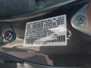 2011 Honda Element LX with VIN 5J6YH1H34BL003804, listed as a IAAI auction lot 42029179 with 83,546 mi miles and . Bid and sale history available at DreamBid. Image 9.