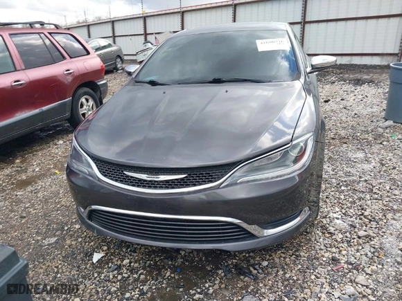 2016 Chrysler 200 Limited with VIN 1C3CCCAB8GN178407, listed as a IAAI auction lot 41690776 with NaN miles. Bid and sale history available at carsss.com. Image 12.