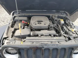 2019 Jeep Wrangler Unlimited Sport S z VIN 1C4HJXDN3KW636412, wystawiony jako Copart lot #60407455 z przebiegiem 53 836 mil mil oraz Szkoda całkowita • Salvage title. Historia ofert i sprzedaży dostępna na DreamBid. Obrazek 11.