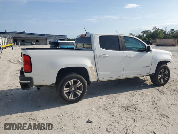2018 Chevrolet Colorado 2WD Work Truck with VIN 1GCGSBEN2J1243040, listed as a Copart auction lot 56117175 with 115,793 mi miles and Salvage title. Bid and sale history available at DreamBid. Image 3.