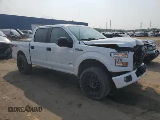 2016 Ford F-150 XLT with VIN 1FTEW1EP7GFC66414, listed as a Copart auction lot 59376045 with 134,283 mi miles and Clean title. Bid and sale history available at DreamBid. Image 4.