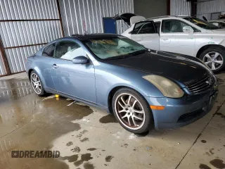 2005 Infiniti G35 Coupe with VIN JNKCV54E55M423981, listed as a Copart auction lot 82235474 with 168,144 mi miles and Clean Title. Bid and sale history available at carsss.com. Image 4.