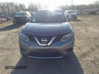2016 Nissan Rogue SV with VIN KNMAT2MV8GP666196, listed as a IAAI auction lot 41762181 with 50,251 mi miles and . Bid and sale history available at carsss.com. Image 12.