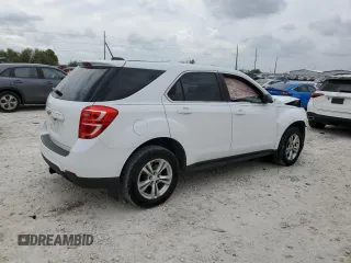 2017 Chevrolet Equinox LS with VIN 2GNALBEK5H1507484, listed as a Copart auction lot 50244405 with 117,068 mi miles and Salvage Title. Bid and sale history available at DreamBid. Image 3.