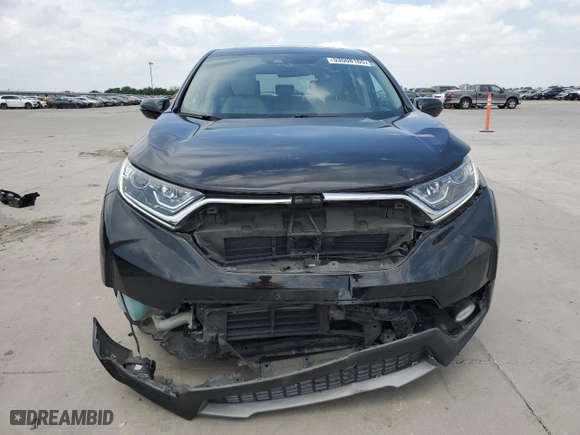 2018 Honda CR-V EX with VIN 2HKRW1H54JH511985, listed as a Copart auction lot 53508165 with 48,601 mi miles and Salvage Title. Bid and sale history available at carsss.com. Image 5.