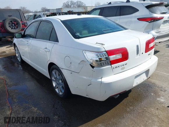 2007 Lincoln MKZ with VIN 3LNHM26T17R658422, listed as a IAAI auction lot 41664962 with 239,576 mi miles. Bid and sale history available at carsss.com. Image 3.