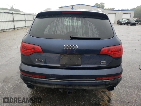 2013 Audi Q7 Premium Plus z VIN WA1LMAFE8DD003411, wystawiony jako Copart lot #58529165 z przebiegiem 203 140 mil mil oraz Czysty tytuł • Clean title. Historia ofert i sprzedaży dostępna na DreamBid. Obrazek 6.