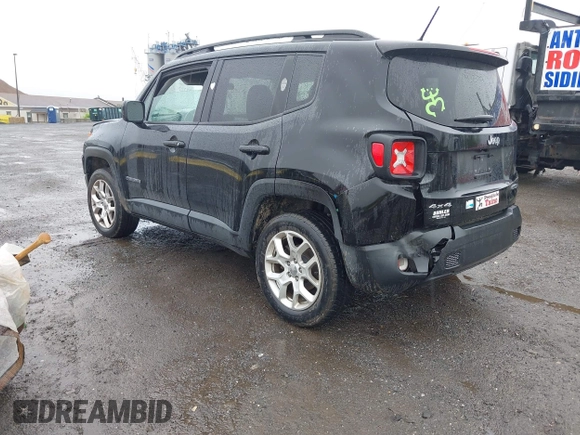 2017 Jeep Renegade Latitude z VIN ZACCJBBB8HPF51772, wystawiony jako IAAI lot #42181722 z przebiegiem 63 950 mil mil oraz . Historia ofert i sprzedaży dostępna na DreamBid. Obrazek 3.