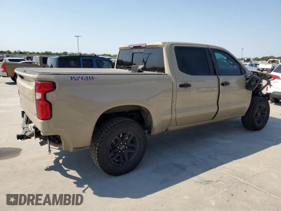 2022 Chevrolet Silverado 1500 LT Trail Boss with VIN 3GCUDFET0NG580297, listed as a Copart auction lot 74712344 with 64,717 mi miles and Salvage Title. Bid and sale history available at DreamBid. Image 3.