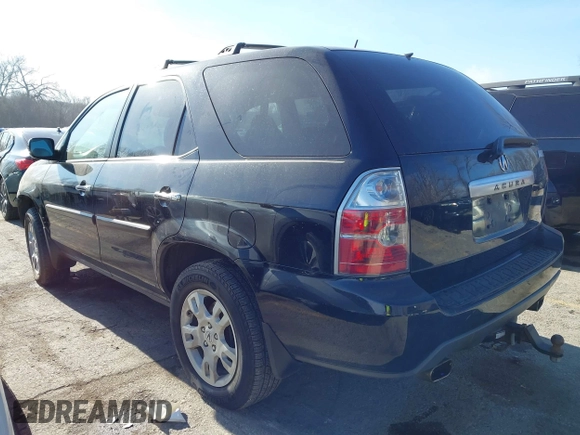 2005 Acura MDX Touring with VIN 2HNYD18985H520296, listed as a IAAI auction lot 41133862 with 173,318 mi miles. Bid and sale history available at carsss.com. Image 3.