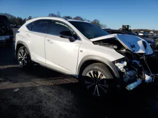 2021 Lexus NX with VIN JTJSARDZ5M2257200, listed as a Copart auction lot 85504954 with 41,502 mi miles and Salvage Title. Bid and sale history available at carsss.com. Image 4.
