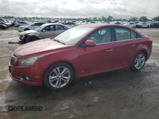 2011 Chevrolet Cruze LTZ with VIN 1G1PH5S91B7235560, listed as a Copart auction lot 54618745 with 238,231 mi miles and Clean Title. Bid and sale history available at DreamBid. Image 1.