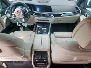 2019 BMW X5 xDrive50i with VIN 5UXJU2C5XKLN66811, listed as a Copart auction lot 48597115 with 0 mi miles and Salvage Title. Bid and sale history available at carsss.com. Image 8.