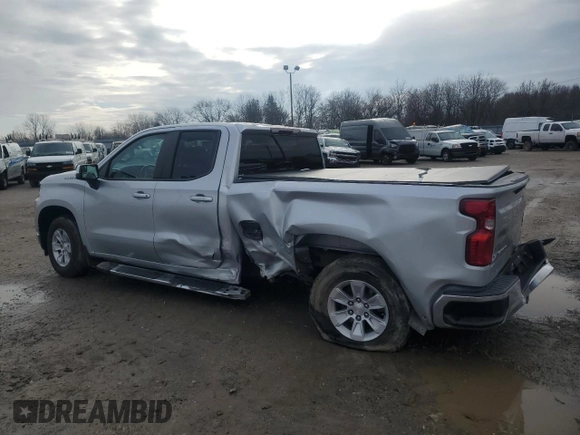 2019 Chevrolet Silverado 1500 LT with VIN 1GCRWCED1KZ246332, listed as a Copart auction lot 85464084 with 65,389 mi miles and Salvage Title. Bid and sale history available at DreamBid. Image 2.