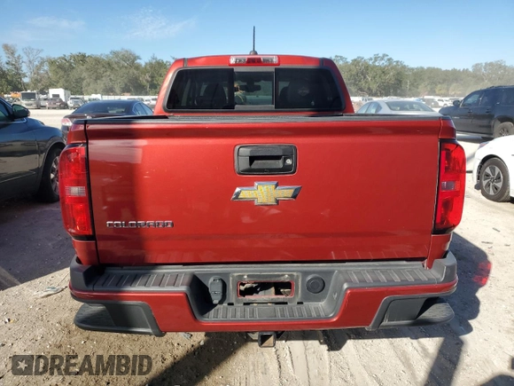 2016 Chevrolet Colorado 4WD Z71 with VIN 1GCGTDE33G1164704, listed as a Copart auction lot 41657635 with 102,635 mi miles and Clean Title. Bid and sale history available at carsss.com. Image 6.