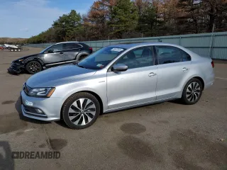 2015 Volkswagen Jetta Sedan Hybrid SEL Premium with VIN 3VW637AJ7FM310554, listed as a Copart auction lot 79337953 with 115,248 mi miles. Bid and sale history available at carsss.com. Image 1.
