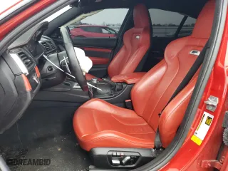 2017 BMW M3 with VIN WBS8M9C54H5G83463, listed as a Copart auction lot 44850405 with 44,512 mi miles and Salvage Title. Bid and sale history available at carsss.com. Image 7.