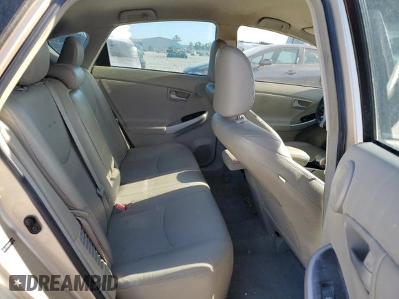 2010 Toyota Prius II with VIN JTDKN3DU7A1129745, listed as a Copart auction lot 51934155 with 247,092 mi miles and Clean Title. Bid and sale history available at DreamBid. Image 10.