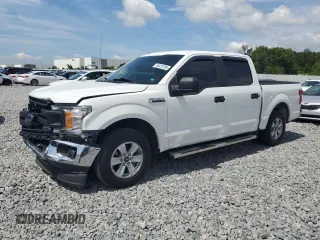 2019 Ford F-150 XL with VIN 1FTEW1CP0KFA28125, listed as a Copart auction lot 64012295 with 131,382 mi miles and Salvage title. Bid and sale history available at DreamBid. Image 1.