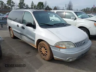2002 Ford Windstar LX with VIN 2FMZA51482BA86819, listed as a IAAI auction lot 41395576 with 115,762 mi miles and . Bid and sale history available at carsss.com. Image 1.