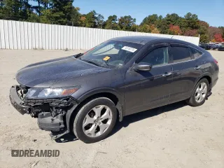 2012 Honda Crosstour EX-L with VIN 5J6TF2H59CL005282, listed as a Copart auction lot 74515274 with 122,094 mi miles and Salvage Title. Bid and sale history available at carsss.com. Image 1.