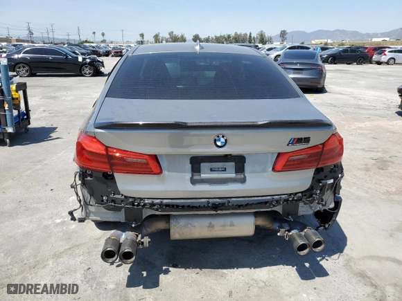 2020 BMW M5 Competition with VIN WBSJF0C04LCD66198, listed as a Copart auction lot 51439235 with 32,413 mi miles and Salvage Title. Bid and sale history available at carsss.com. Image 6.