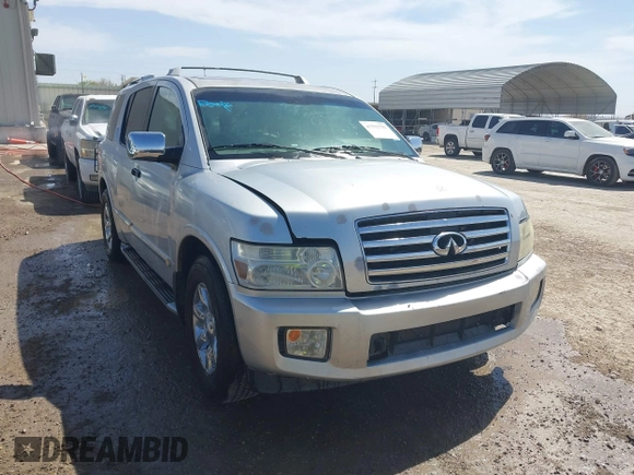 2004 Infiniti QX56 with VIN 5N3AA08A44N809589, listed as a IAAI auction lot 41792702 with 1 mi miles. Bid and sale history available at carsss.com. Image 1.