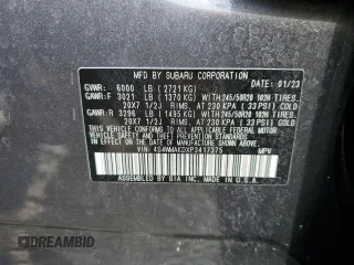 2023 Subaru Ascent Onyx Limited z VIN 4S4WMAKDXP3417375, wystawiony jako Copart lot #57144585 z przebiegiem 58 988 mil mil oraz Szkoda całkowita • Salvage title. Historia ofert i sprzedaży dostępna na DreamBid. Obrazek 13.