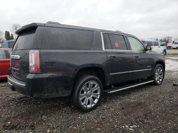 2016 GMC Yukon XL Denali with VIN 1GKS2HKJ3GR378413, listed as a Copart auction lot 86981944 with 0 mi miles and Salvage Title. Bid and sale history available at carsss.com. Image 3.