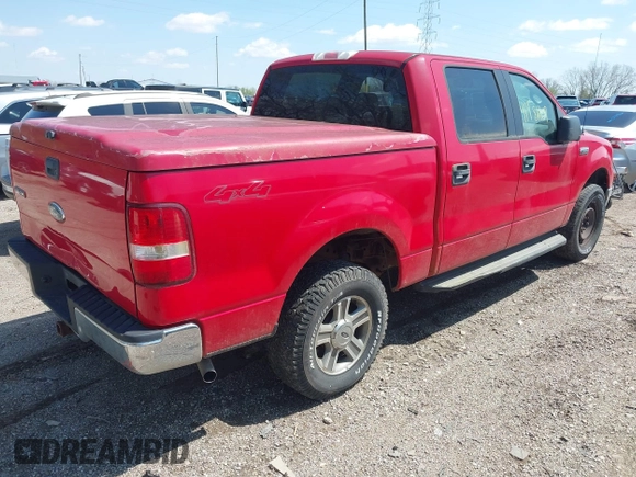 2006 Ford F-150 XLT with VIN 1FTPW14V36FA66816, listed as a IAAI auction lot 41981109 with 111,674 mi miles and . Bid and sale history available at carsss.com. Image 4.
