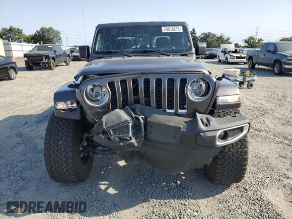 2022 Jeep Gladiator High Altitude with VIN 1C6HJTFG2NL114665, listed as a Copart auction lot 59818015 with 29,246 mi miles and Salvage title. Bid and sale history available at DreamBid. Image 5.