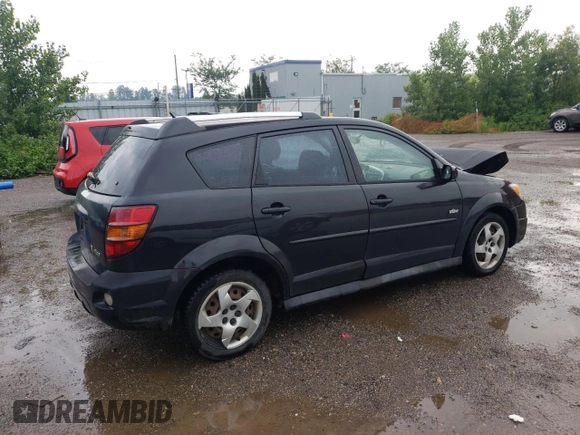 2007 Pontiac Vibe with VIN 5Y2SL65867Z420904, listed as a Copart auction lot 62699525 with 299,999 mi miles and Clean title. Bid and sale history available at DreamBid. Image 3.