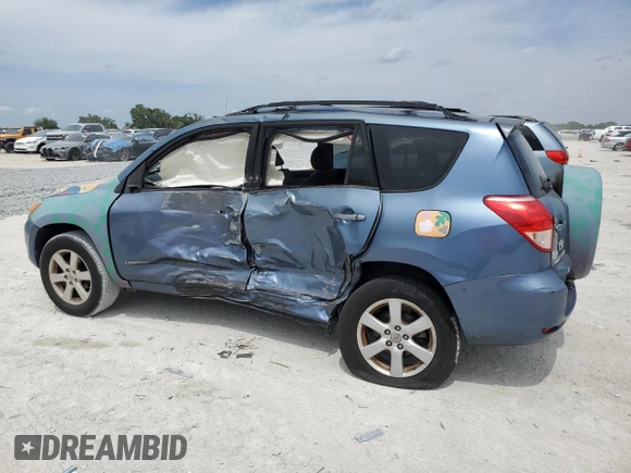 2007 Toyota RAV4 Limited with VIN JTMZD31V576052142, listed as a Copart auction lot 50454475 with 0 mi miles and Non Repairable. Bid and sale history available at carsss.com. Image 2.
