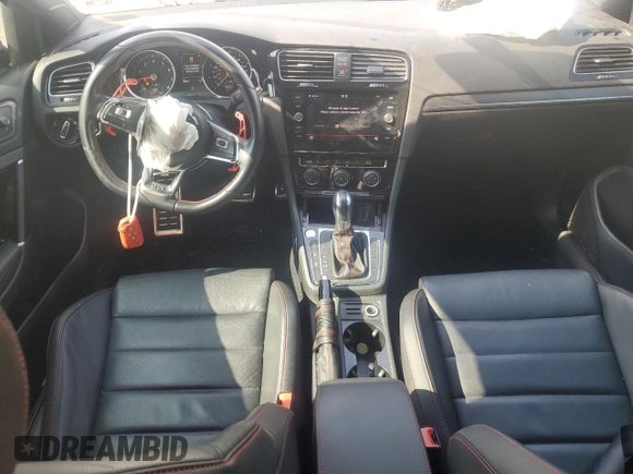 2018 Volkswagen GTI S with VIN 3VW447AU5JM253827, listed as a Copart auction lot 69046784 with 66,027 mi miles and Salvage Title. Bid and sale history available at DreamBid. Image 8.