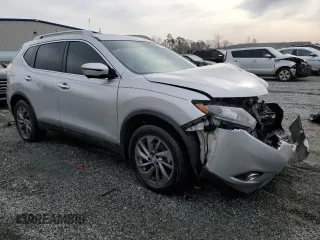 2016 Nissan Rogue SL with VIN 5N1AT2MV7GC834218, listed as a Copart auction lot 49042085 with 72,280 mi miles and Salvage Title. Bid and sale history available at DreamBid. Image 4.