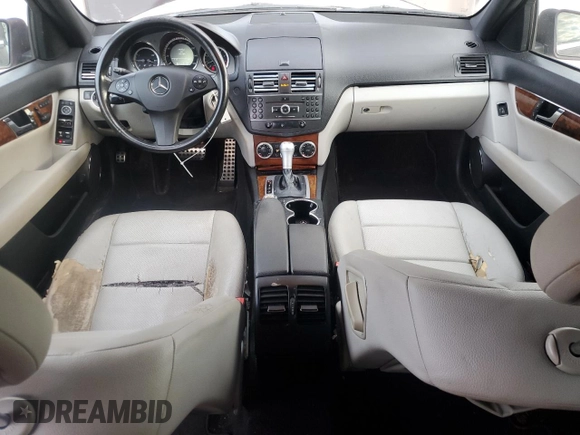 2011 Mercedes-Benz C 350 Sport with VIN WDDGF5GB0BR142564, listed as a Copart auction lot 43815635 with 177,064 mi miles and Clean title. Bid and sale history available at DreamBid. Image 8.