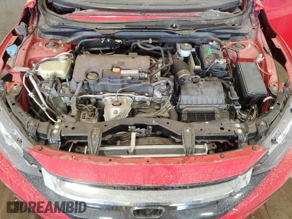2016 Honda Civic EX with VIN 2HGFC2F78GH567016, listed as a Copart auction lot 56976675 with Not Provided miles and Salvage Title. Bid and sale history available at DreamBid. Image 11.
